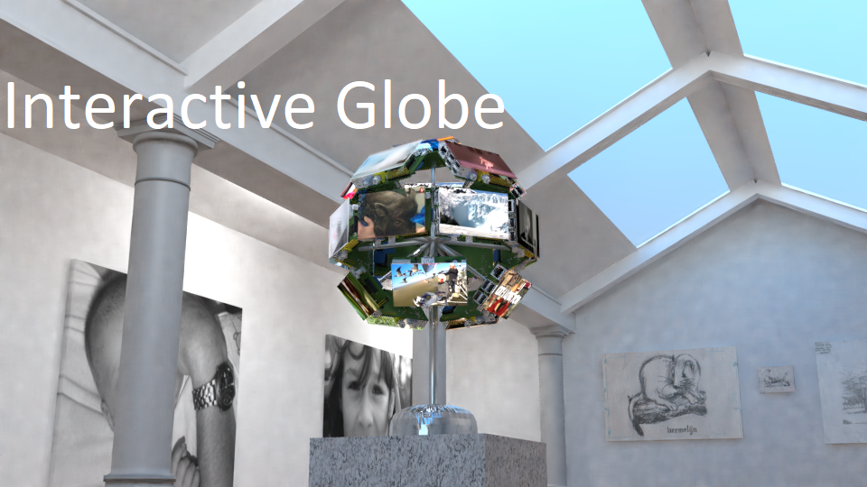 Digital World Globe -  presenting real-time video from all over the world. preview image 1